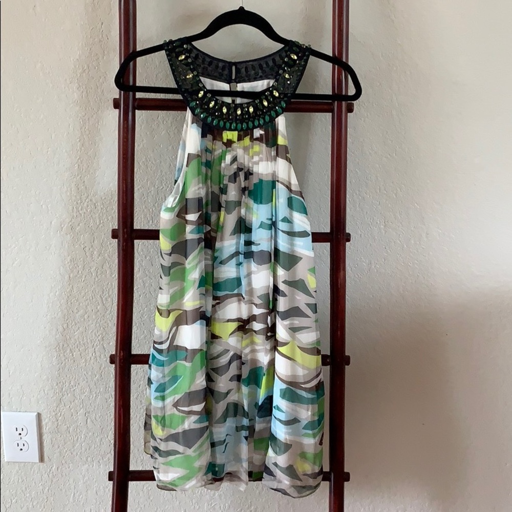 Green BCBG Cocktail Dress NWOT